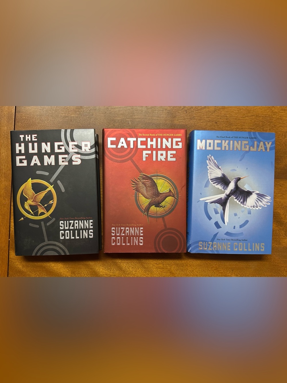 The Hunger Games, Catching Fire, and Mockingjay Novels By Suzanne Collins